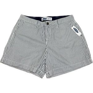 Old Navy Everyday Shorts Blue Sailor Stripes NWT Size 2